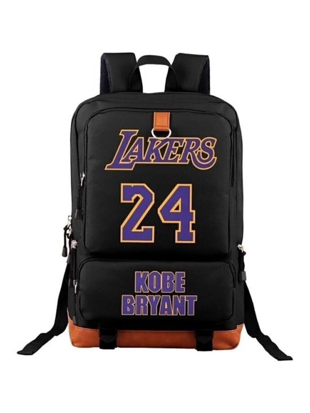 Kobe Bryant NBA Lakers Mamba Basketball Player Backpack Casual Travel Book Bag